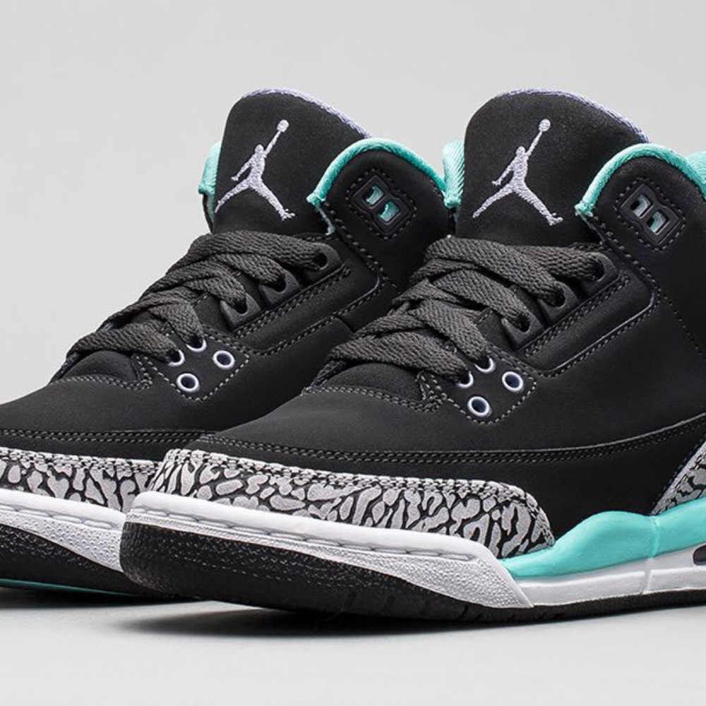 Jordan Retro 3 Tiffany Blue